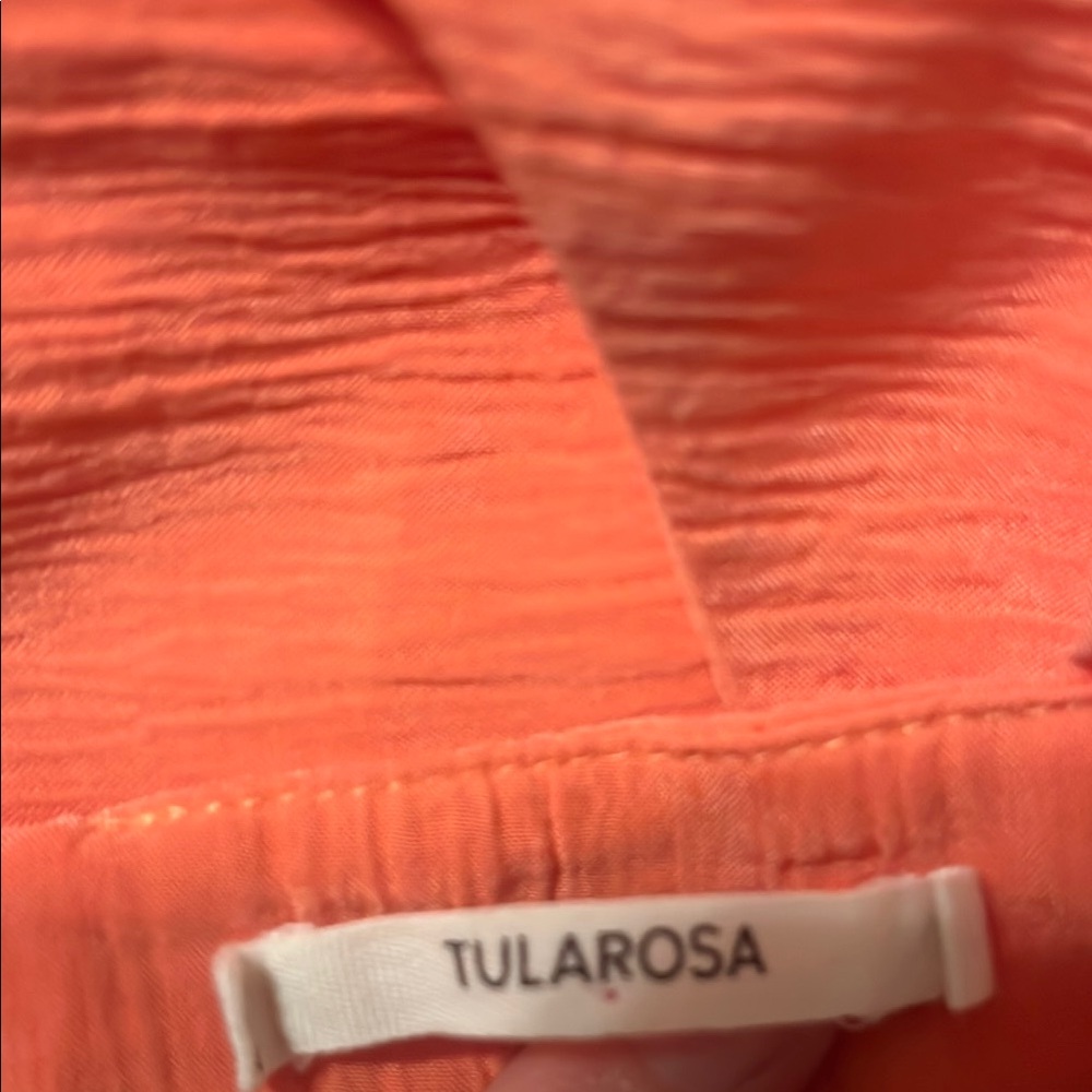 TULAROSA Womens Jumpsuit Revolve Denise Salmon Coral Color XXS - Picture 12 of 13